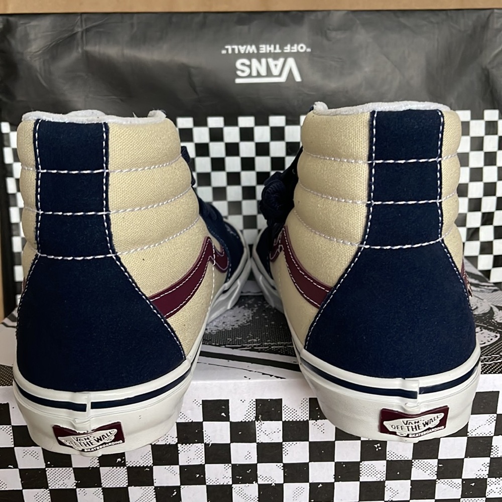 Vans Skate Sk8-Hi Dress Blues/Turtle Dove Men’s sneakers - Picture 14 of 16